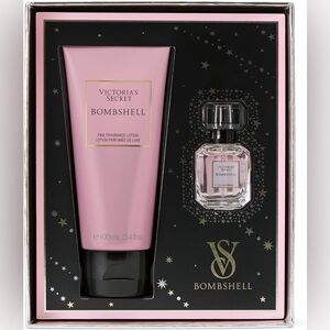 Victoria's Secret Bombshell Pink Lotion & Perfume Gift Set